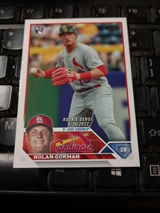 2023 Topps Update #212 Nolan Gorman - Picture 1 of 2