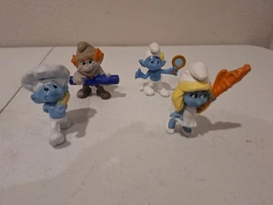 Smurf McDonald’s Lot of 4 Peyo 2011- 2013 Figures Toys - Picture 1 of 8