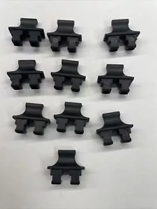 Lote de 10 tapas antipolvo GBIC SFP X2 adecuadas módulo de fibra óptica dúplex SC doble silicona - Imagen 1 de 3