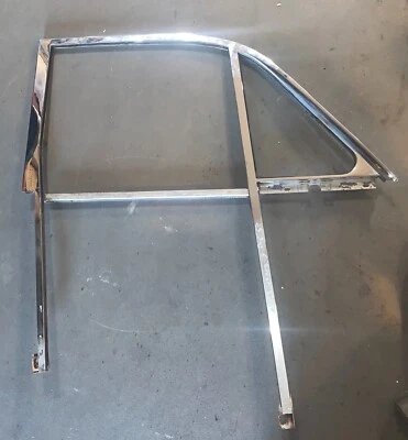 Front Right Chrome Window Surround off 1965 Jaguar 3.8S.  —B— - Image 1 of 4