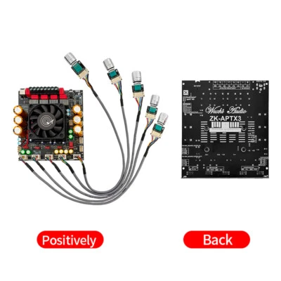 ZK-APTX3 2x300W+600W Bluetooth Amplifier Board 2.1Channel Audio Amplifier Module - Bild 1 von 4