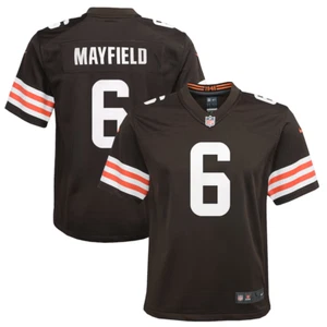 NUEVA Camiseta Cleveland Browns Baker Mayfield #6 Juvenil Talla L Nike On Field - Imagen 1 de 7