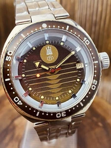 Vintage Watch VOSTOK WOSTOK Neptune Amphibia,Mechanical Automatic watch #7465 - Picture 1 of 21