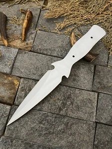 SHARD CUSTOM HAND FORGED Steel Dirk Sgian Dubh Hunting Dagger Blank Blade Knife - Picture 1 of 5