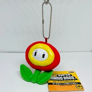 Banpresto 2006 Nintendo New Super Mario Peluche Portachiavi Vol.1 Fiore di Fuoco - Foto 1 di 8