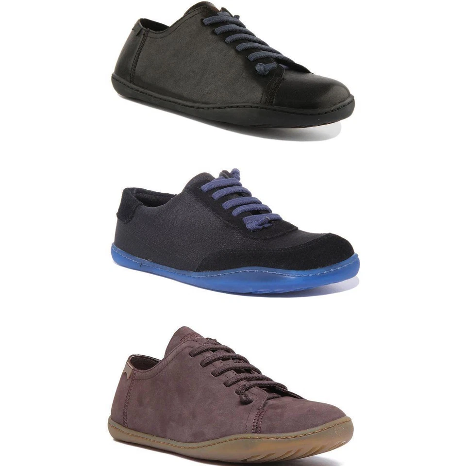 Camper Peu Cami sin Cordones Hombre Informal Zapatos Oscuro Marrón Talla UK 6 - - Imagen 1 de 1