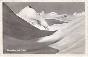 RPPC Ghiacciaio del Gries Ticino Switzerland Snow View Mountains Unposted  - Picture 1 of 2