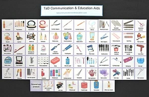 PRODUCTOS DE CUIDADO PERSONAL MUJER Autismo TDAH PECS SEN Demencia Alzheimer Visuales - Imagen 1 de 34