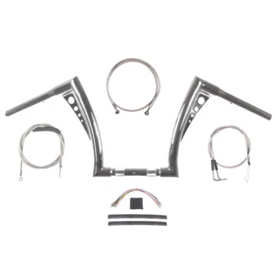 Kit de barra Santee Fat Bonanza 2007-2010 1/4" cromada 11" Harley-Davidson Softail Foto 1 de 2