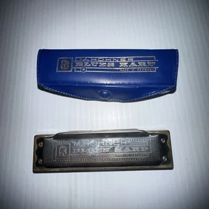 M. Hohner Blues Harp Made In Germany With Case Key B - Picture 1 of 17