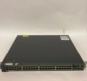Cisco Catalyst 2960-S Series PoE+ WS-C2960S-48FPS-L Tested for Power - Picture 1 of 6