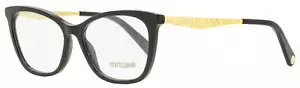 Gafas rectangulares Roberto Cavalli RC5095 001 negras/doradas 54 mm 5095 - Imagen 1 de 2