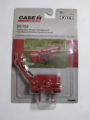 Ertl Die-Cast Metal 1/64 Scale Case IH  Rotary Disc Mower Conditioner DC102 - Image 1 of 4