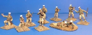 18 légionnaires français WWII 1/72 french legion soldiers 1942 Birhakeim - Imagen 1 de 2