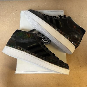 2003 adidas Super Ape Skate 040047 Black Rainbow Gold Snake Sz 10.5 - Picture 1 of 18