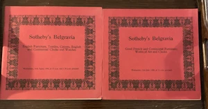 Sotheby’s Belgravia Catalogue, English Furniture, April 1980 + Price List - Picture 1 of 12
