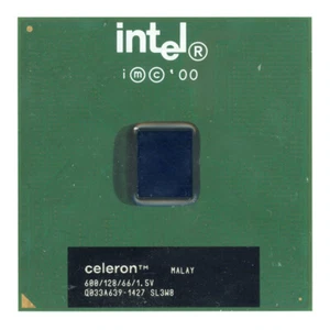 Processor CPU Intel Celeron 600MHz SL3W8 370 Socket - Picture 1 of 1