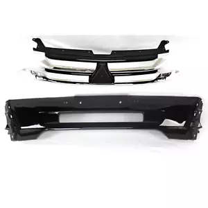 replacement 2016 - 2018 Outlander Front Bumper upper center grille panel set 2pc - Bild 1 von 8