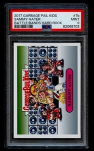 2017 Garbage Pail Kids Sammy Hater #7b PSA Mint 9 Pop 1/1/0 Van Halen Hagar Roth - Bild 1 von 2