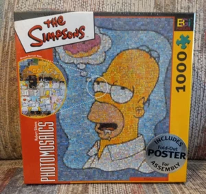 Buffalo Games The Simpsons Robert Silvers PHOTOMOSAICS 1000 PC. PUZZLE - NEW - Picture 1 of 6