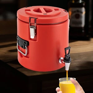 Insulated Thermal Hot and Cold Beverage Dispenser Coffee Tea Drinks Server - Picture 1 of 18