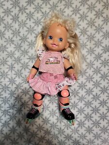 Vintage Baby Rollerblade Doll 90s