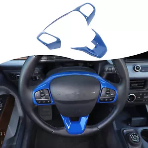 Cubierta decorativa para volante interior ABS azul para Ford Maverick 2022+ - Imagen 1 de 24
