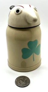 Vintage Schmetzer Imports NY WEBCO Lidded Advertising Shamrock Beer Stein 7.5" - Picture 1 of 8