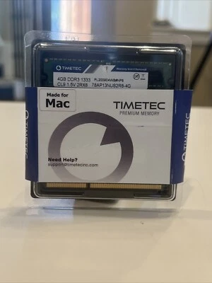 Timetec Hynix IC 8GB KIT(2x4GB) Compatible for Apple DDR3 1333MHz - Image 1 of 3