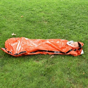 Emergency Sleeping Bag Ultra Waterproof Thermal Blanket Lightweight Survival ^G* - Picture 1 of 14