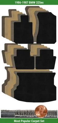 Juego de alfombrillas Lloyd Custom Ultimat para BMW 325es 1986-1987 (5 piezas) #1G4 Foto 1 de 4