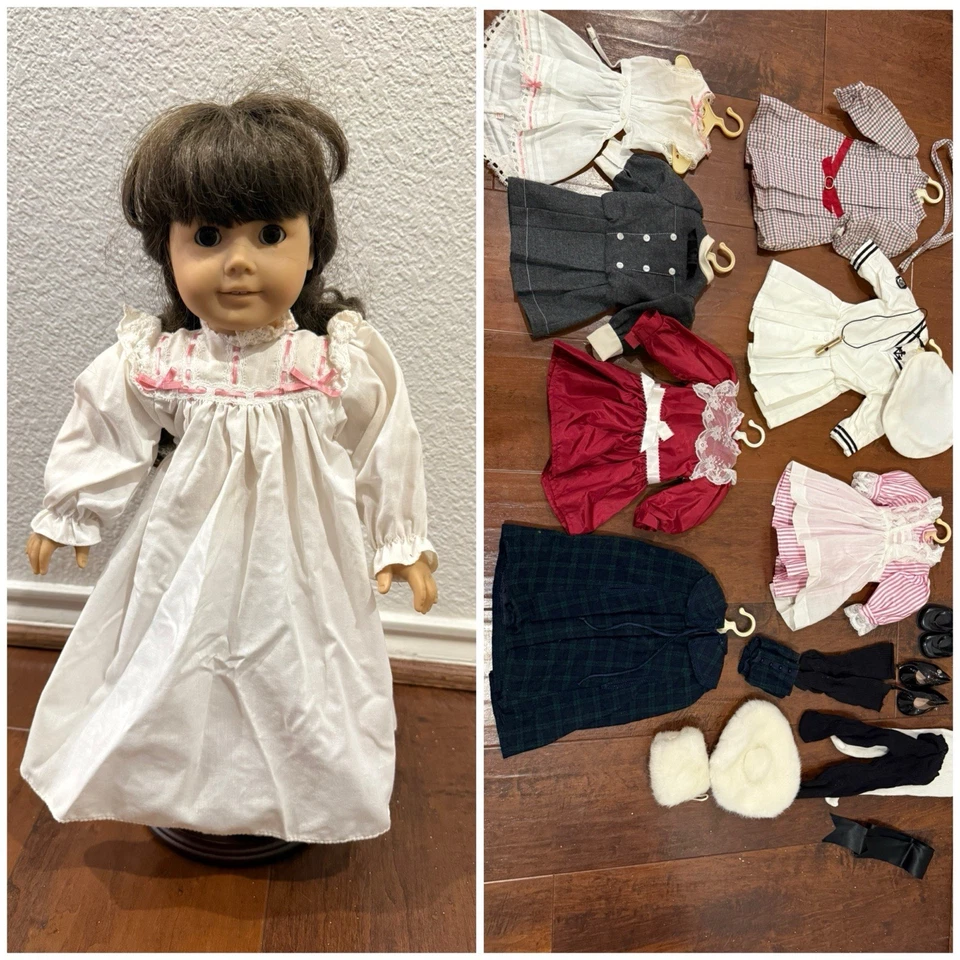 Pleasant Company American Girl Samantha años 90: muñeca, ropa y accesorios Foto 1 de 4