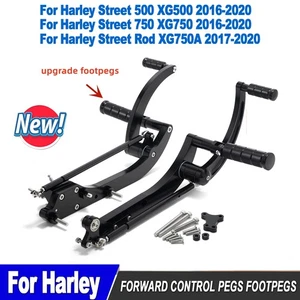 CNC Billet 12" Forward Controls for Harley-Davdison Street Rod XG750A 2017-2020 - Picture 1 of 11
