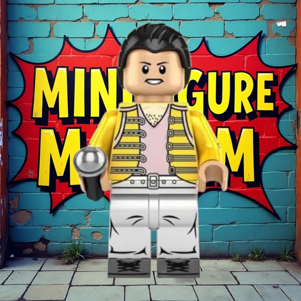 LEGO Freddie Mercury Custom Minifigure