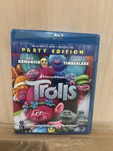 Trolls blu-ray Anna Kendrick Justin Timberlake Mike Mitchell Erica Rivinoja - Picture 1 of 2