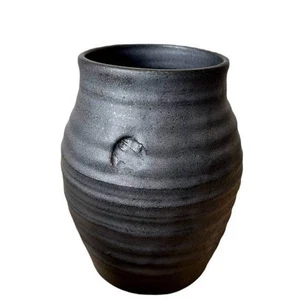 Gina DeSantis Ceramics Basalt Urn Vase - Picture 1 of 2