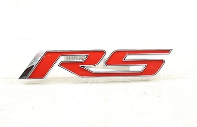 Nuevo OEM GM "RS" rojo placa tapa maletero 92228473 Chevrolet Camaro 2016 Foto 1 de 4