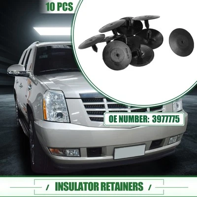 Insulator Retainers for Cadillac Escalade 2009-2013 No.3977775 Black 10 Pcs - image 1 of 4