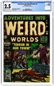 Adventures Into Weird Worlds #15 CGC 2.5 1953 3754162009 - Picture 1 of 2