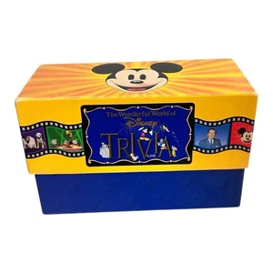 The Wonderful World of Disney Trivia Game 1997 Replacement Cards Trivia Mickey - Picture 1 of 8