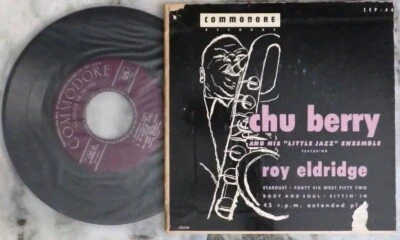 CHU BERRY Featuring ROY ELDRIDGE Commadore CEP - 44 Foto 1 de 2
