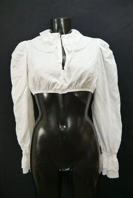 Gr.40 Dirndlbluse weiß Bluse für Dirndl Hammerschmid Spitze Stickerei B11520 - Bild 1 von 4