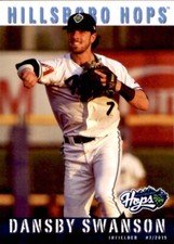 2015 Hillsboro Hops Grandstand #39 Dansby Swanson Nashville Tennessee TN Card