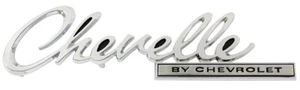 1969 Chevelle by Chevrolet Trunk Deck Lid Emblem Made in USA Replaces #8701218 - Picture 1 of 3