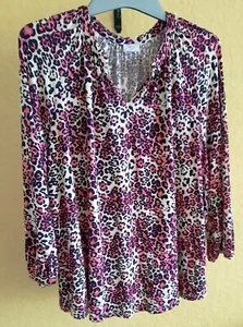 Da. Shirt Animal-Print Gr.48 von Curvy me HSE - NEU - Bild 1 von 3