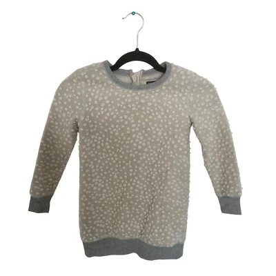 Vestido de invierno palomitas de maíz Gap para niños tostado niñas talla pequeña poliéster acrílico excelente Foto 1 de 4