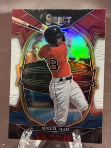 2023 Panini Select Baseball MIGUEL BLEIS *Rookie RC Red White Blue Prizm!* 🔥