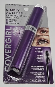 Covergirl Simply Ageless Wimperntusche/Wimpern aufpolstern #105 schwarz 0,4 flüssige Unzen Neu - Bild 1 von 3