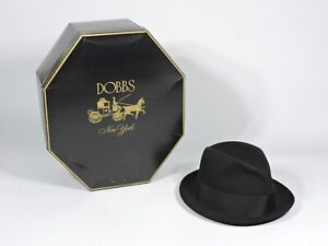 Vintage Dobbs Fifth Avenue, New York Hat 7 1/8 with Original Box