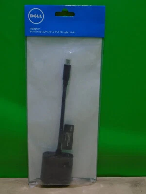✔️ NOS DELL MINI DISPLAYPORT TO DVI (SINGLE-LINK) ADAPTER 0G44DK - UK SELLER - Image 1 of 4